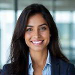 Portrait of Sarah Jain, Head of Organizational Development